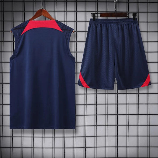 ENSEMBLE DÉBARDEUR RB LEIPZIG BLEU 23/24