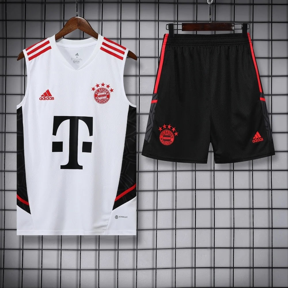 ENSEMBLE DÉBARDEUR BAYERN MUNICH BLANC 23/24