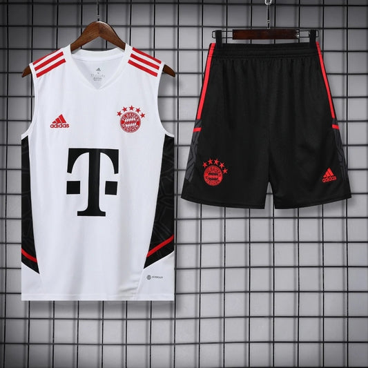 ENSEMBLE DÉBARDEUR BAYERN MUNICH BLANC 23/24