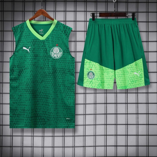 ENSEMBLE DÉBARDEUR PALMEIRAS VERT 24/25
