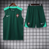 ENSEMBLE DÉBARDEUR PORTUGAL VERT 2024 Prix de vente