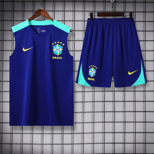 ENSEMBLE DÉBARDEUR BRÉSIL BLEU 2024 Prix de vente