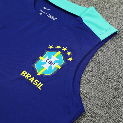 ENSEMBLE DÉBARDEUR BRÉSIL BLEU 2024 Prix de vente