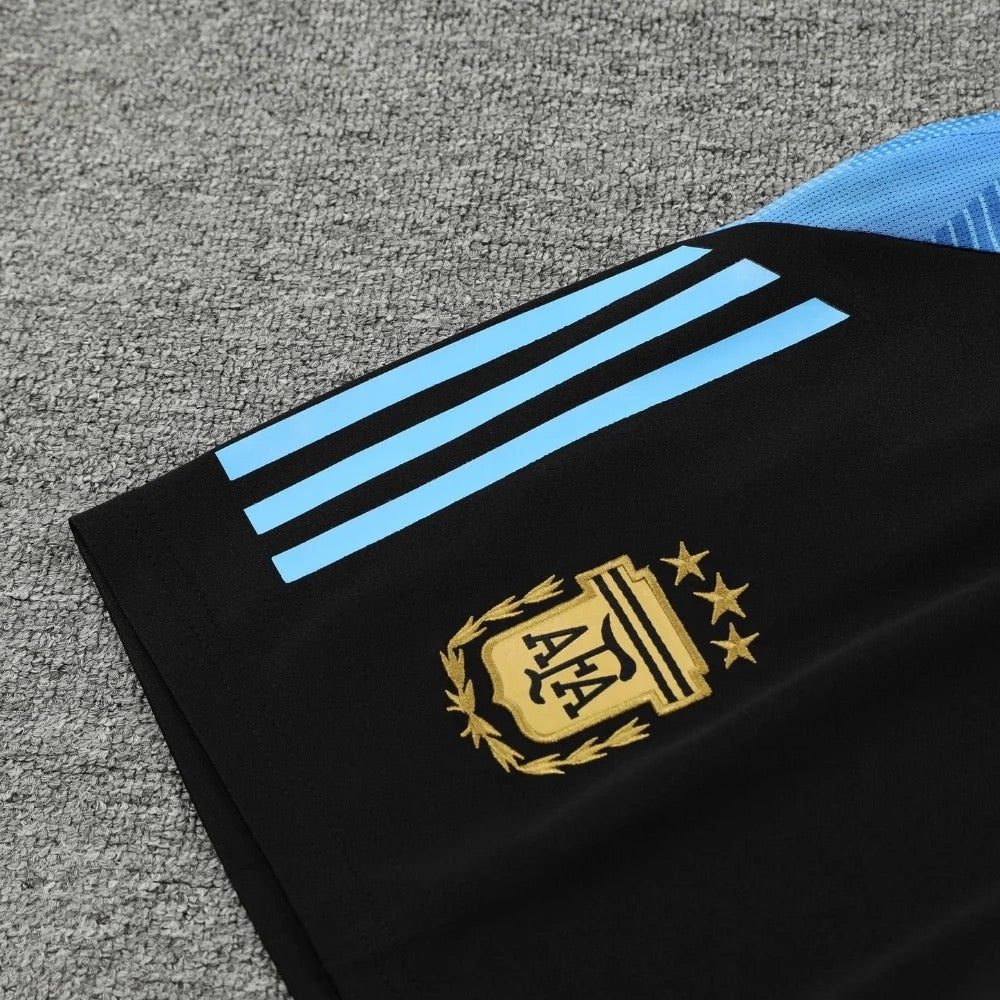 ENSEMBLE DÉBARDEUR ARGENTINE JAUNE 2024